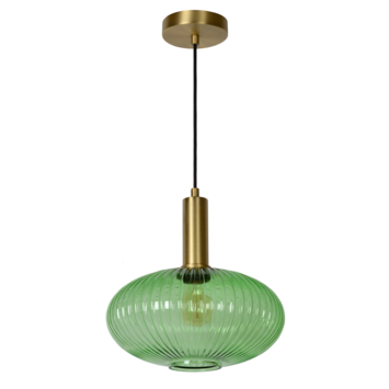 Lucide hanglamp Maloto groen Ø30 cm