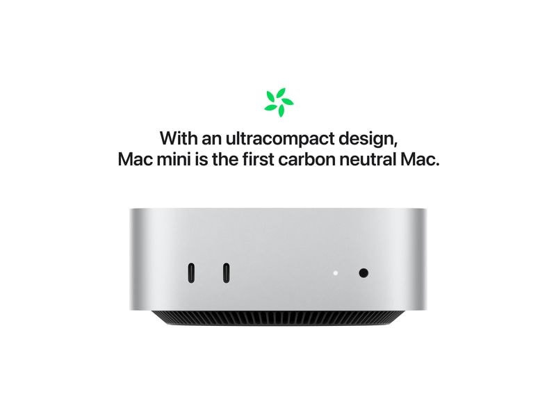 Apple Mac mini 2024 M4 1 TB / 32 GB Mac mini. Passt perfekt in jedem Setup.