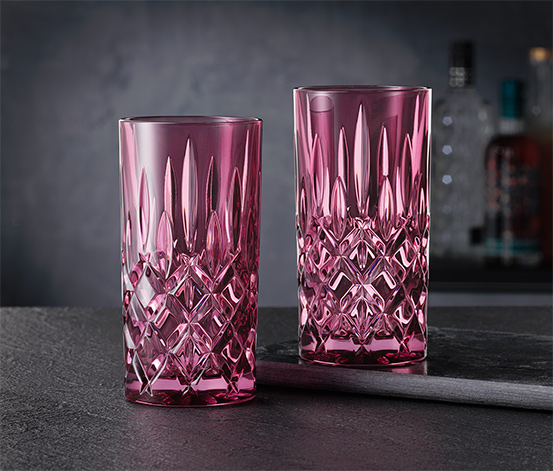6 Nachtmann Longdrinkgläser »Noblesse«, berry