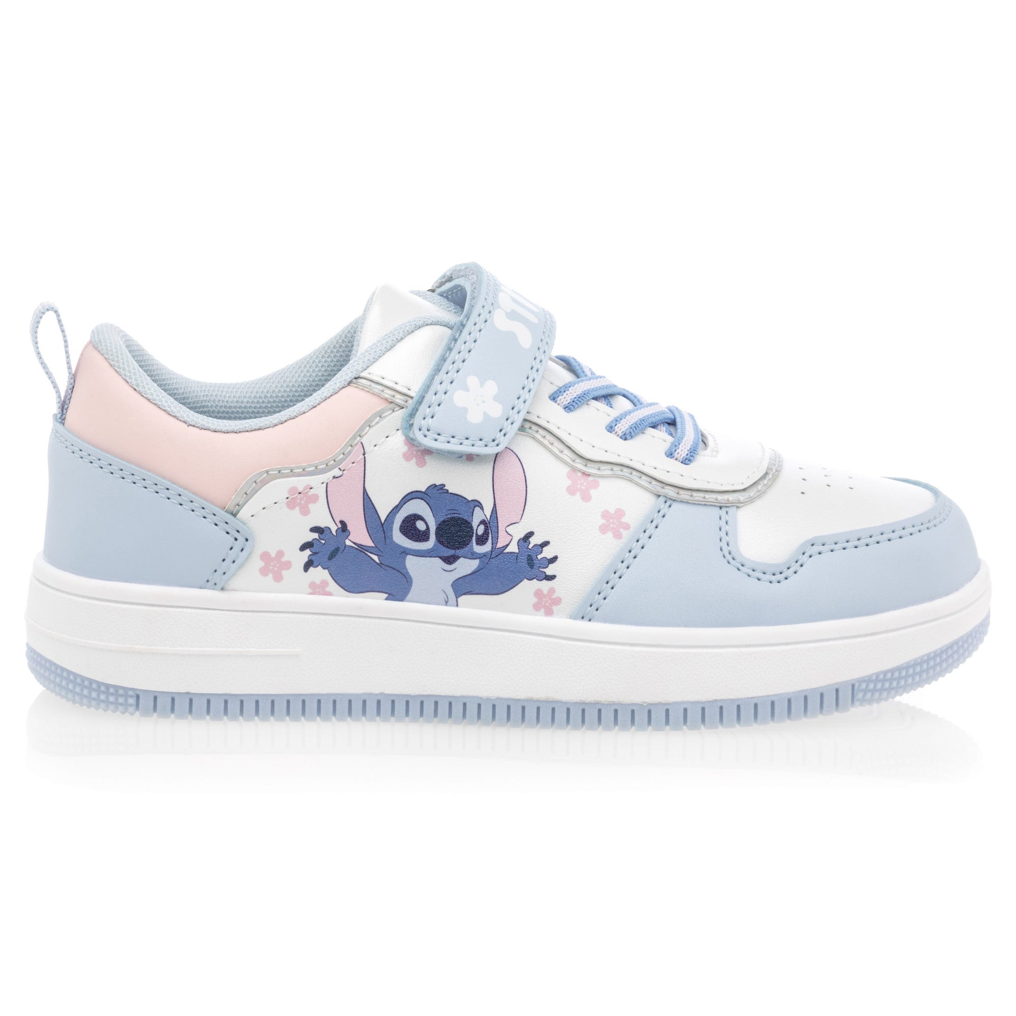 Baskets Fille bleu