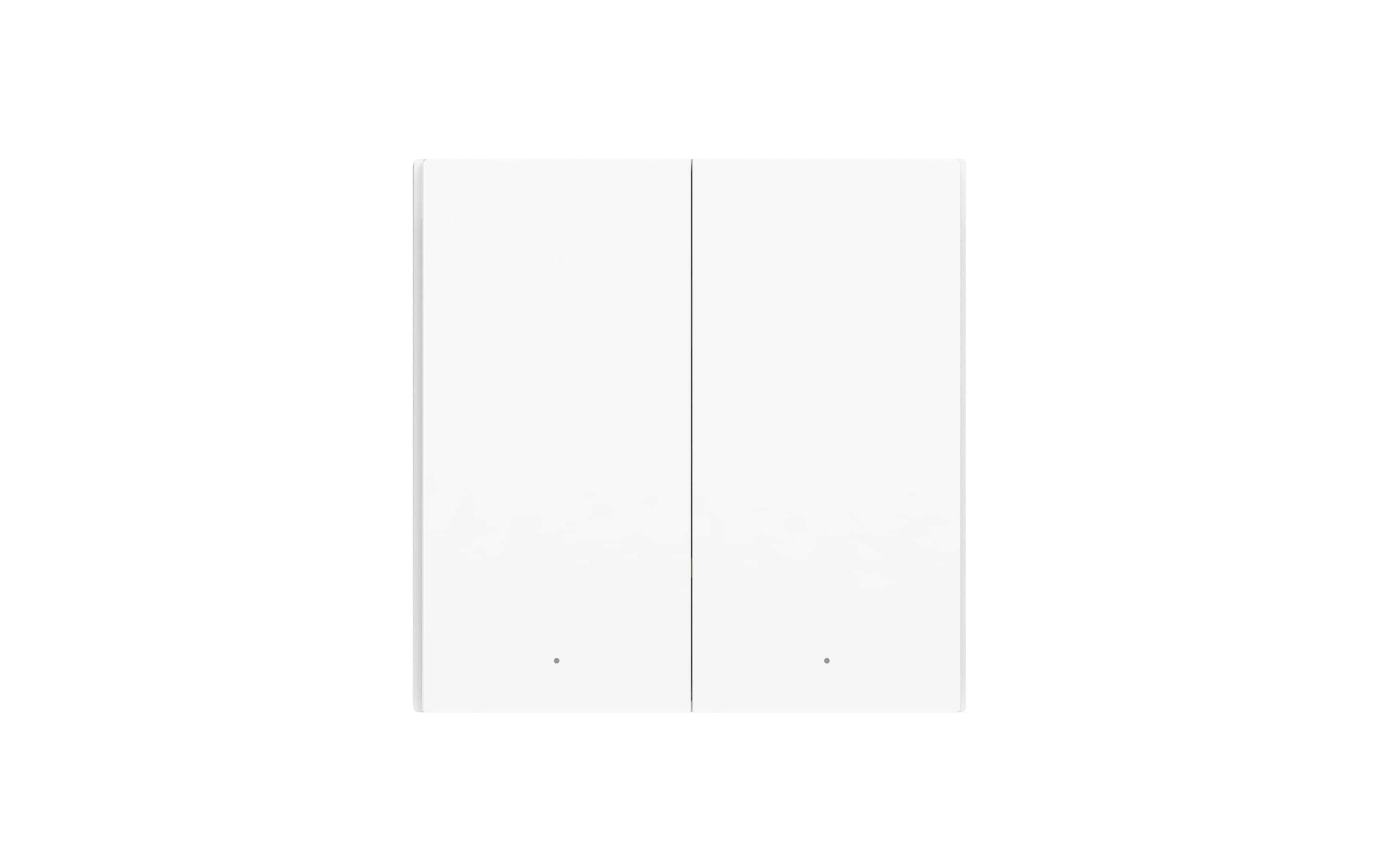Doppel-Wippschalter ZigBee 3.0Drahtloser Wippenschalter zur Steuerung von Geräten