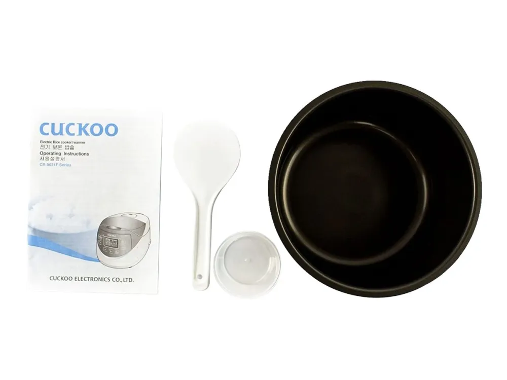Cuckoo CR-0631F - Riskoger - 1.08 liter - 580 W - hvid/pink