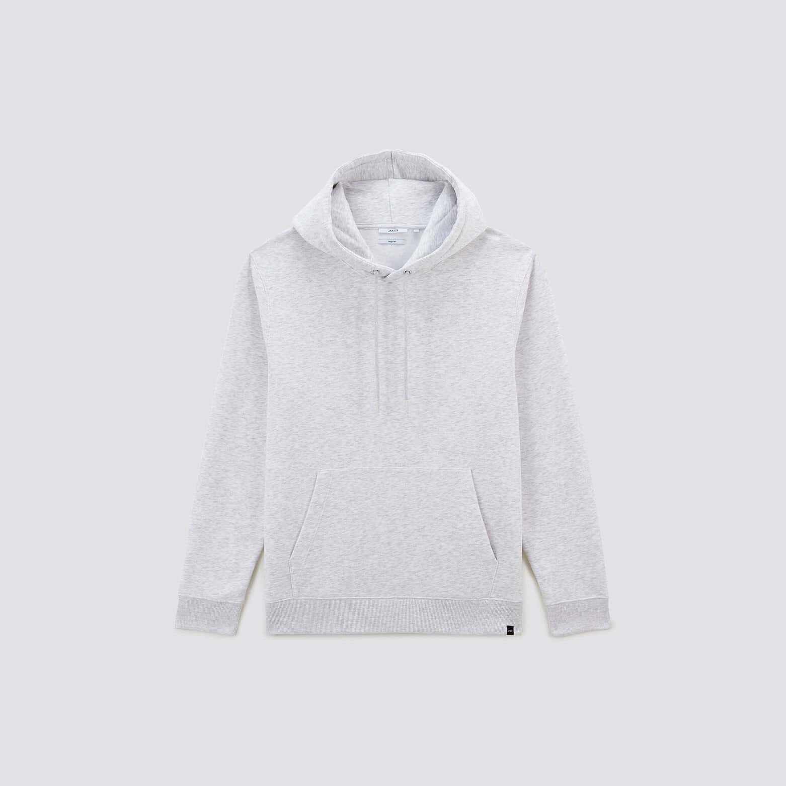 Sweat à capuche essentiel Gris clair