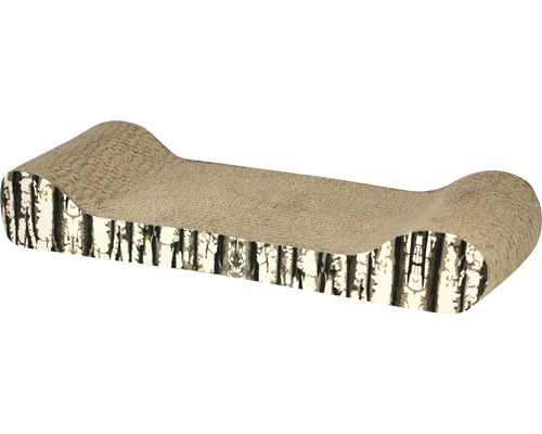 KERBL Drift kartonnen krabplank, 48,5 x 18,5 x 7,5 cm, bruin