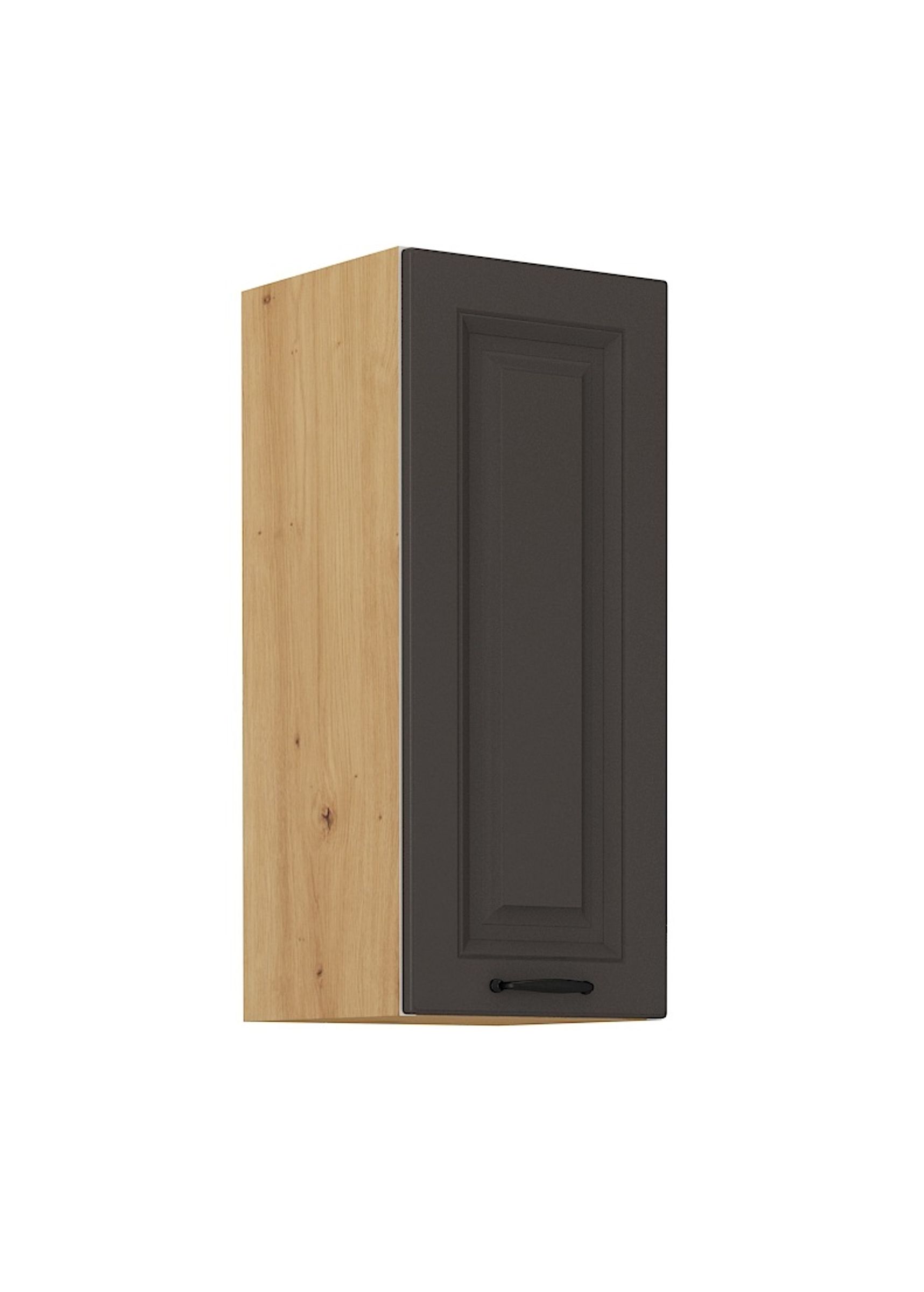 Hängeschrank 30 cm Stilo Grau + Eiche Artisan Küchenzeile Küchenblock Küche