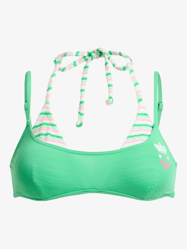 Roxy X Juicy Couture Haut de bikini bralette Vert Femme