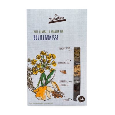 Französische Bouillabaisse Gewürze