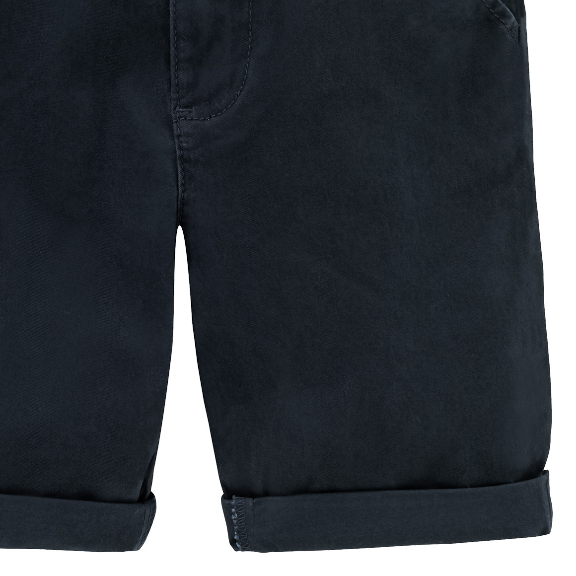 Jonas Nielsen Jungen Bermuda-Shorts in Unifarben dunkelblau