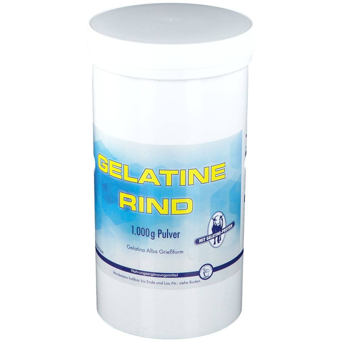 Gelatine Rind Pulver
