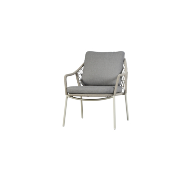Loungeset Marly bruin metaal