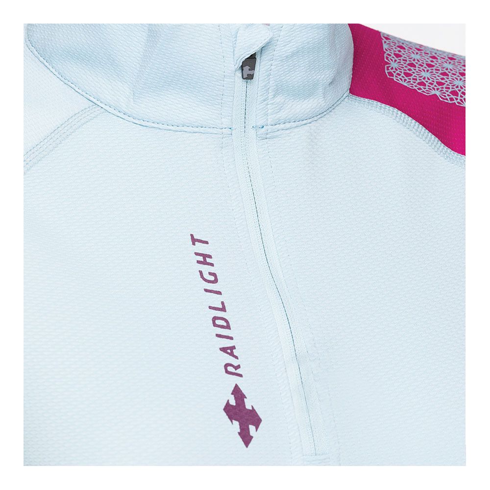 Raidlight RESPONSIV - Maillot Femme light blue white
