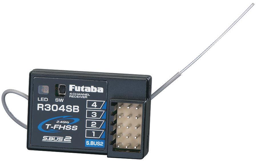 Fernsteuerung T3PV mit R304SB Empfänger<br>3-Kanal Sender für RC Autos und Boote
