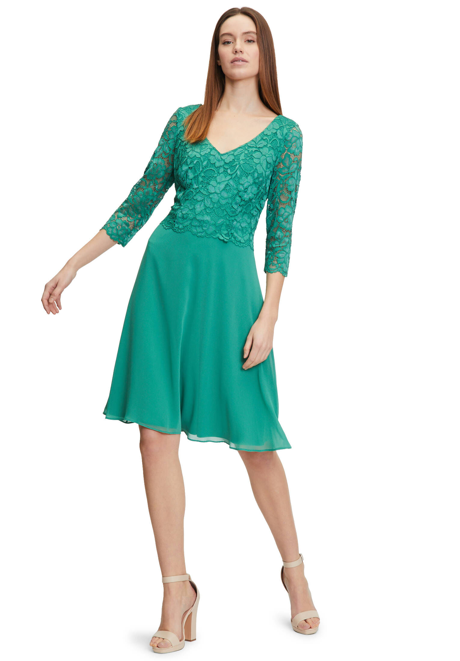 Vera Mont| Damen Cocktailkleid mit Spitze