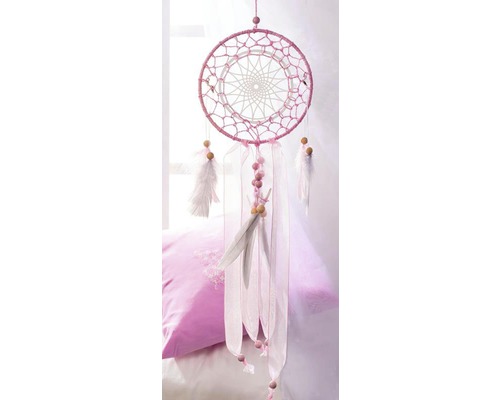 Witte metalen ring, 15 cm