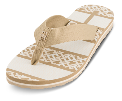 Tommy Hilfiger Pool slides unisex Beige FW0FW07162RBT