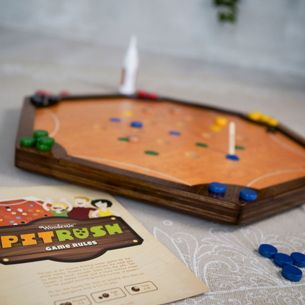 Woodestic PitRush Set (Hêtre vapeur - Noyer)