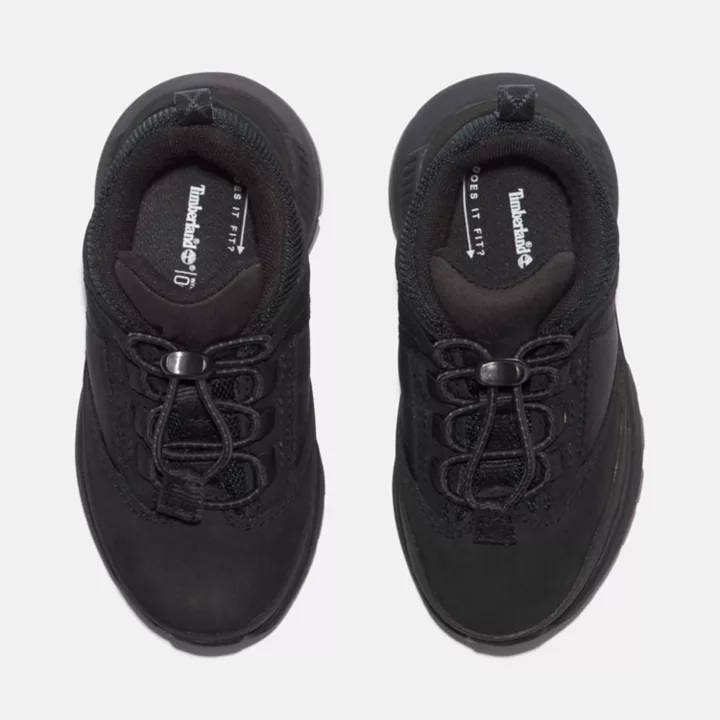 Basket Euro Trekker pour tout-petit en noir