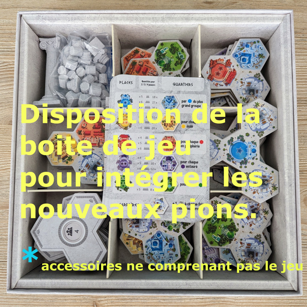 Akropolis - Accessoires compatible en 3D