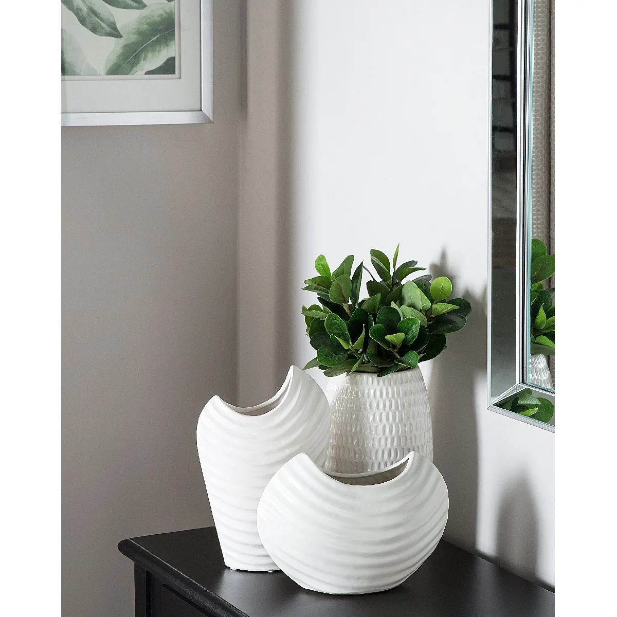 Beliani LINZI Vase