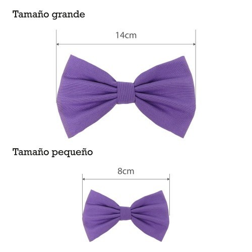 Gravata borboleta lilás para cães - The Pet Lover