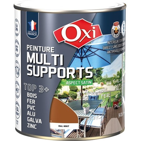 Peinture Satin Multi-supports 2.5 L Top 3+ - Armagnac
