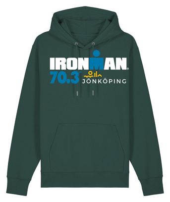 Sweat à Capuche Ironman 70.3 Jonkoping Vert