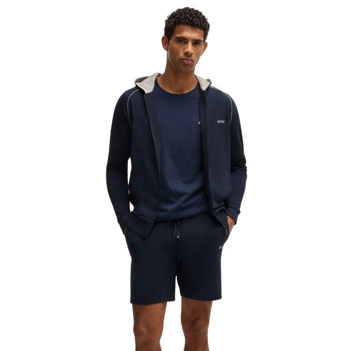 Boss Mix&Match Hooded Sweatvest Heren