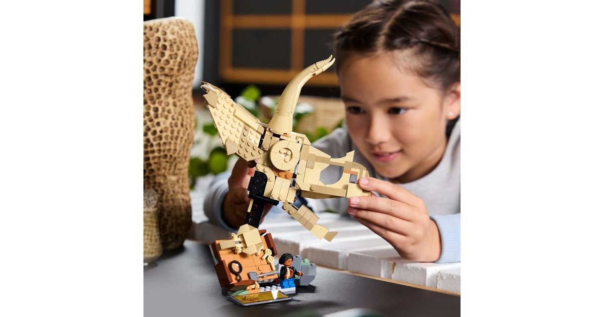 LEGOJurassic World - Dinosaurusfossielen: Triceratops schedel Constructiespeelgoed  (76969)