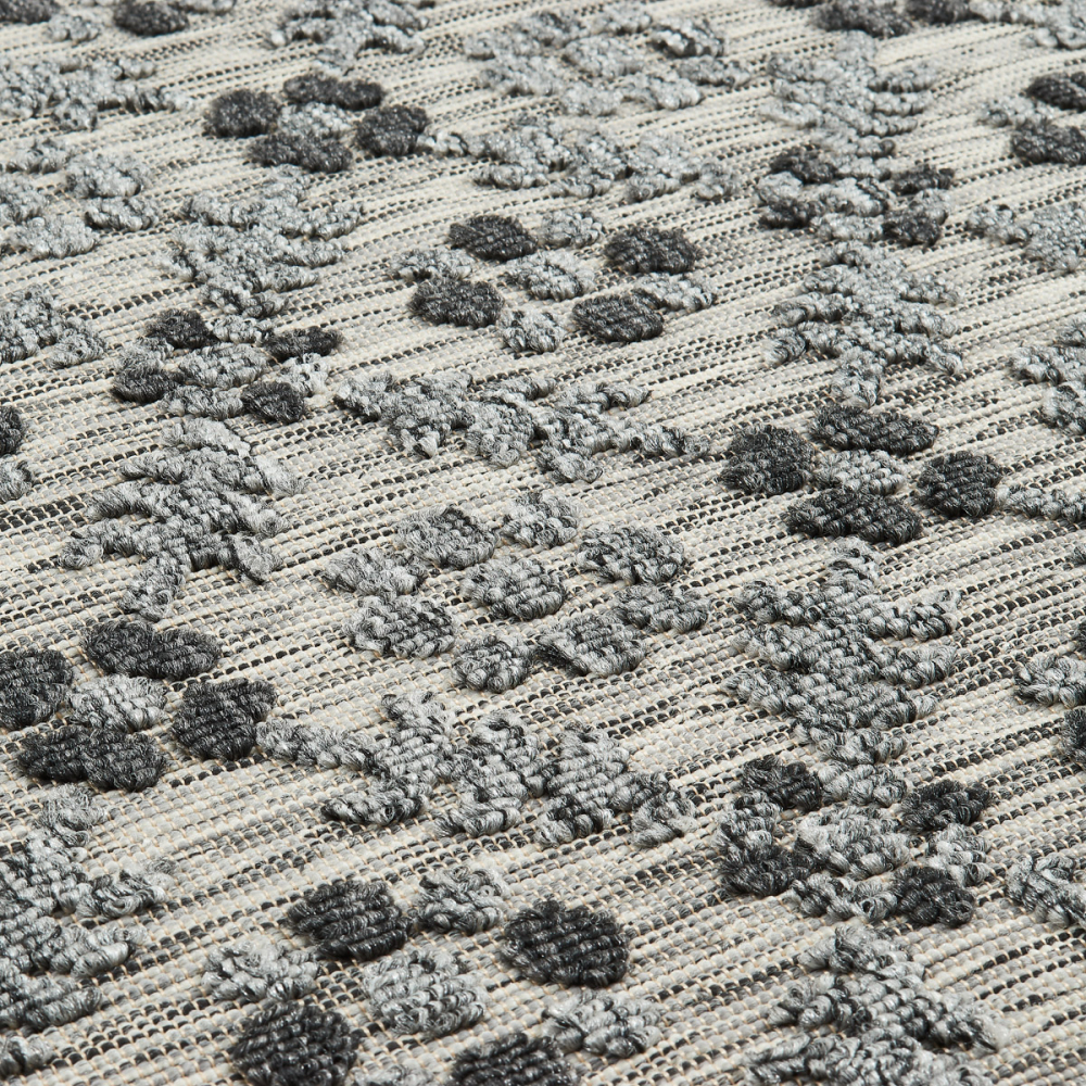 Tapis intérieur extérieur gris acapulco 1693 120 x 160 cm