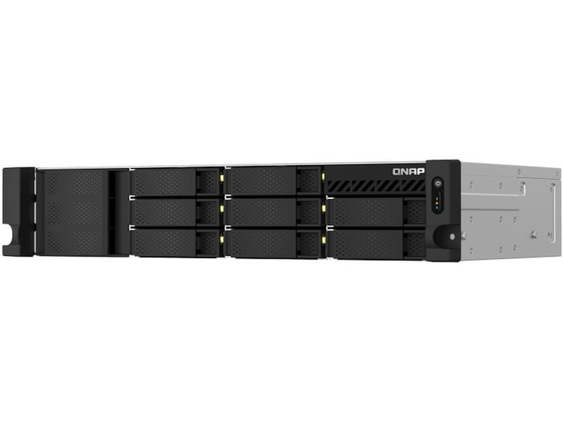 QNAP NAS TS-873AeU-RP 8-bay Rackmount-NAS mit 8 Einschüben, unterstützt duale 2.5GbE/-Konnektivität