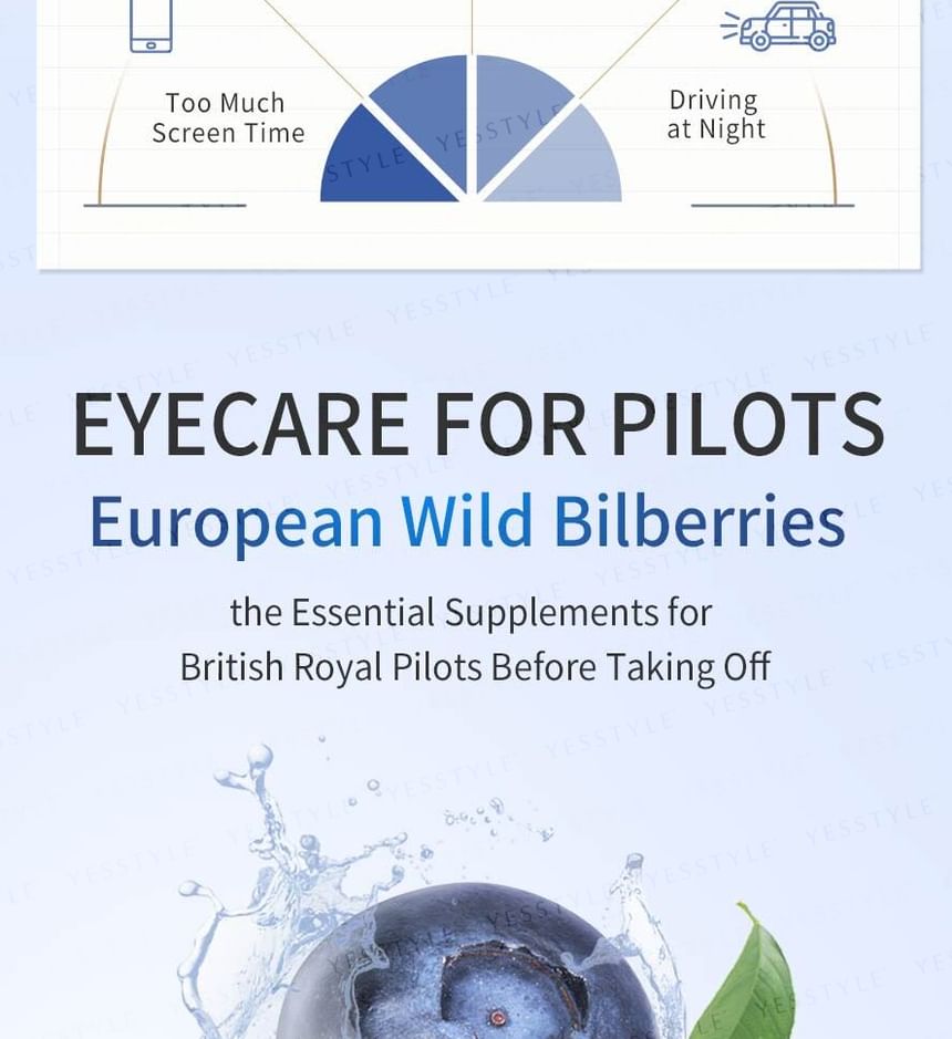 BHK's - Bosbessen Ogentroost Veg Capsules