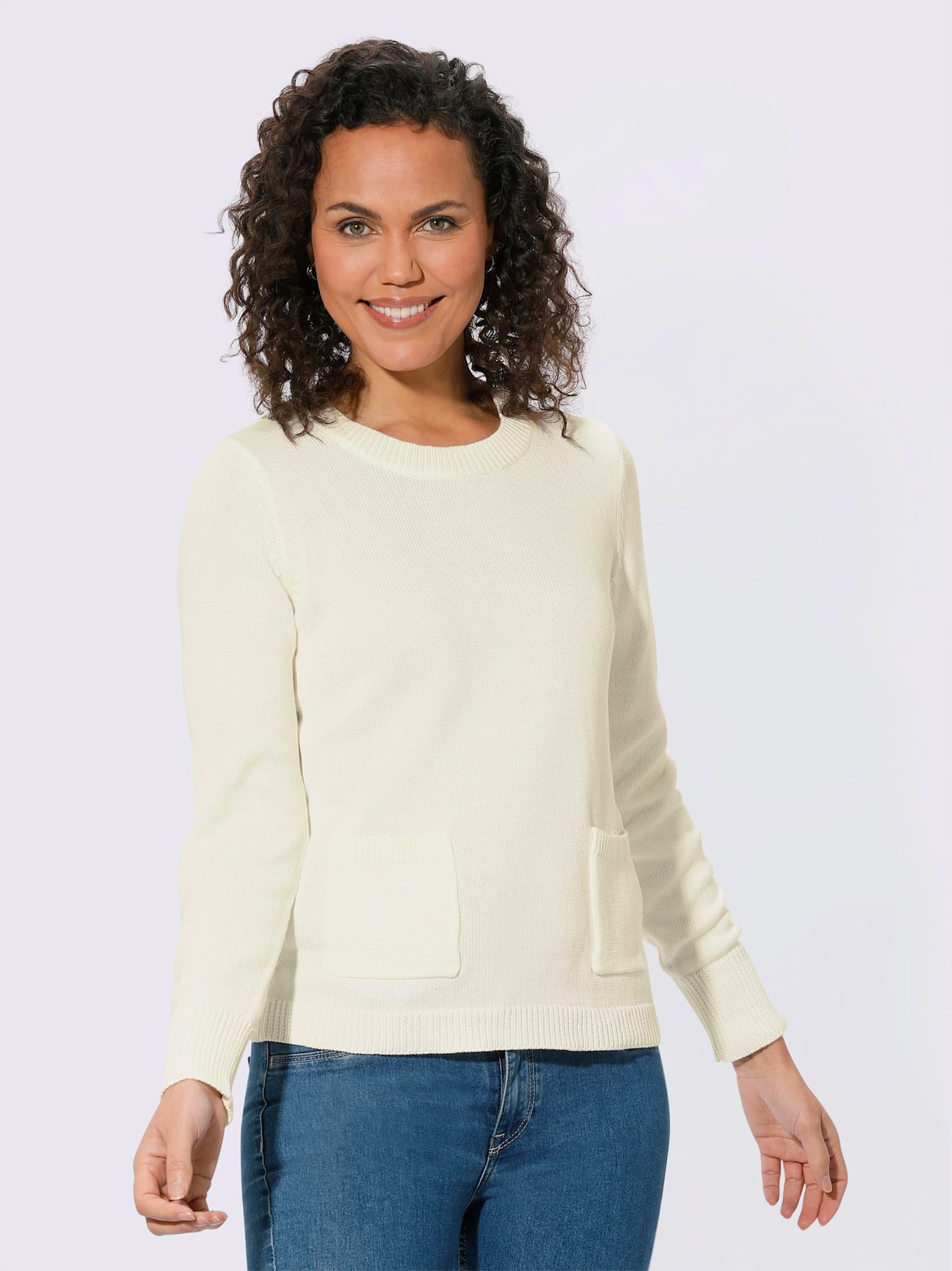 Pull encolure ronde différents coloris