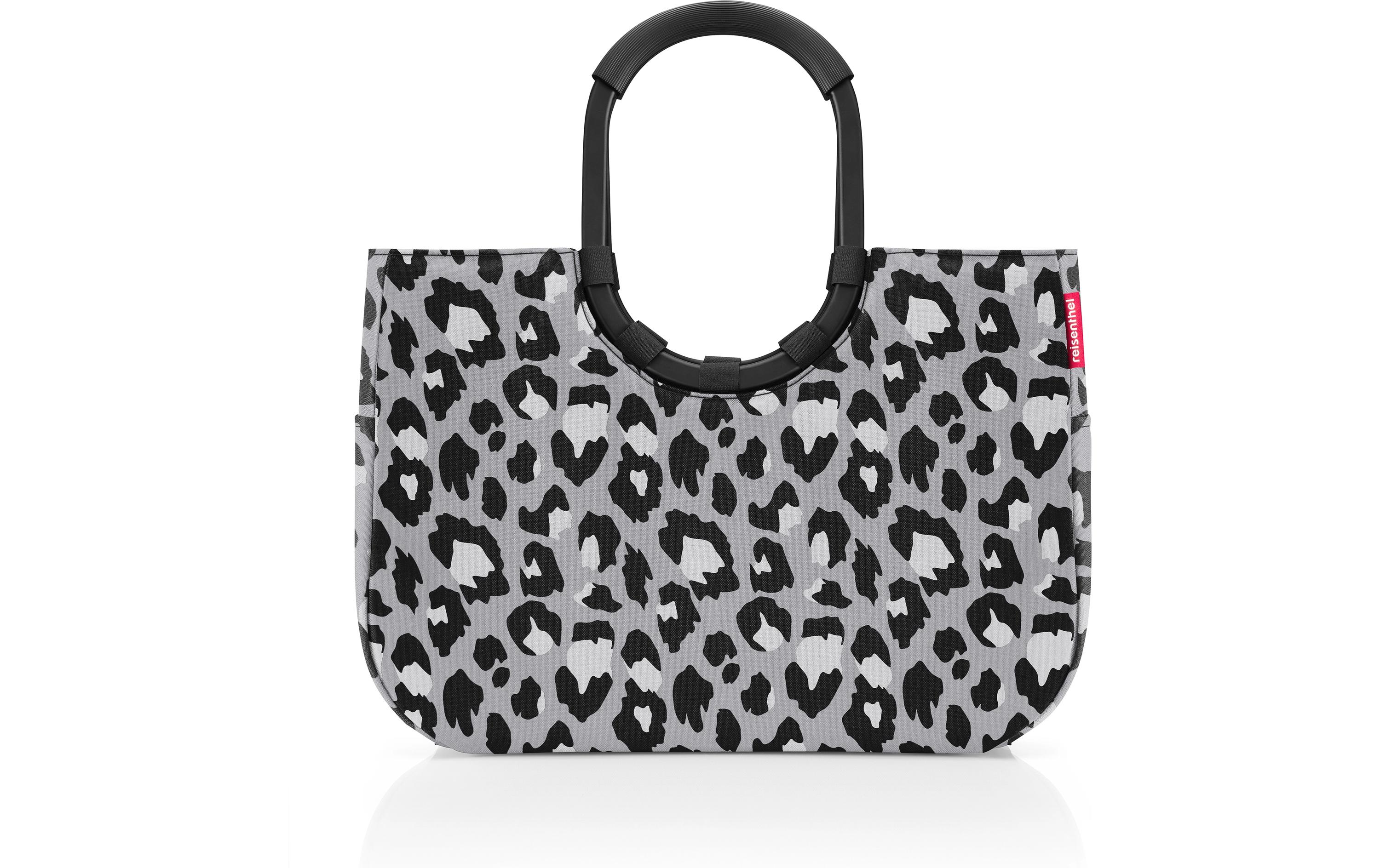 Einkaufskorb loopshopper L Frame Leo NeroElegante Einkaufstasche