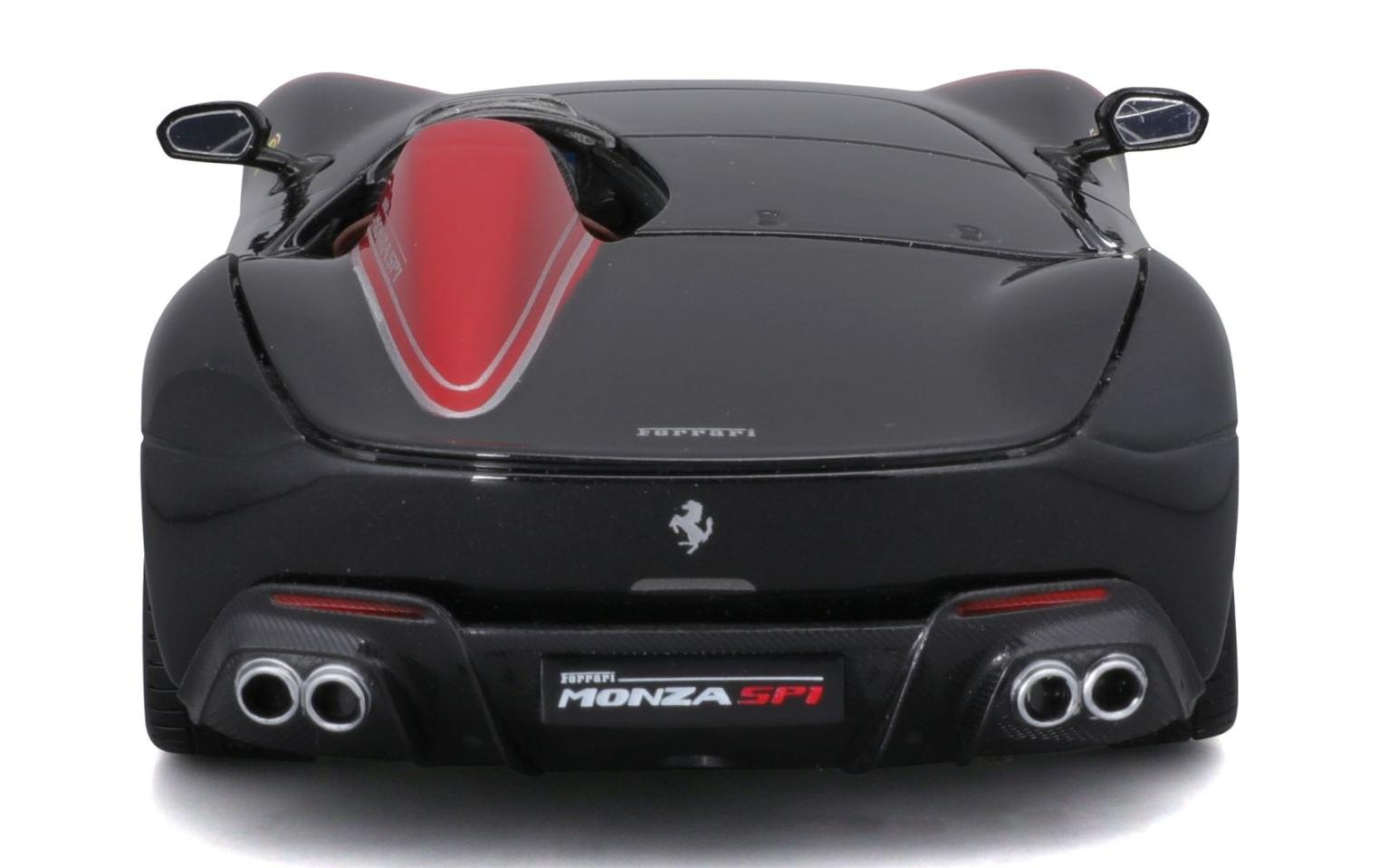 Ferrari Monza SP1 Schwarz 1:24Sammlermodell im Massstab 1:24