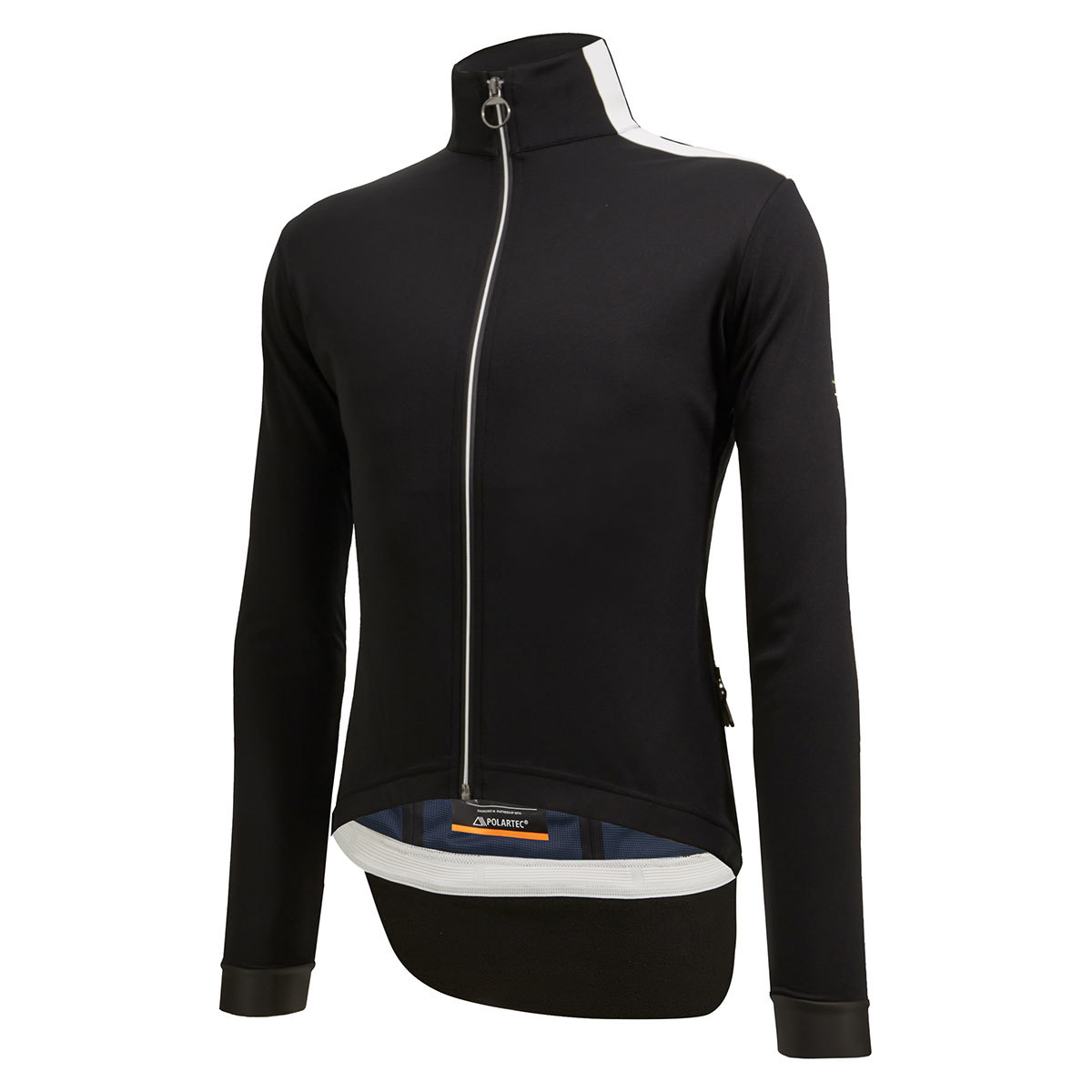 Santini Vega Multi Hood Fietsjack Zwart Heren