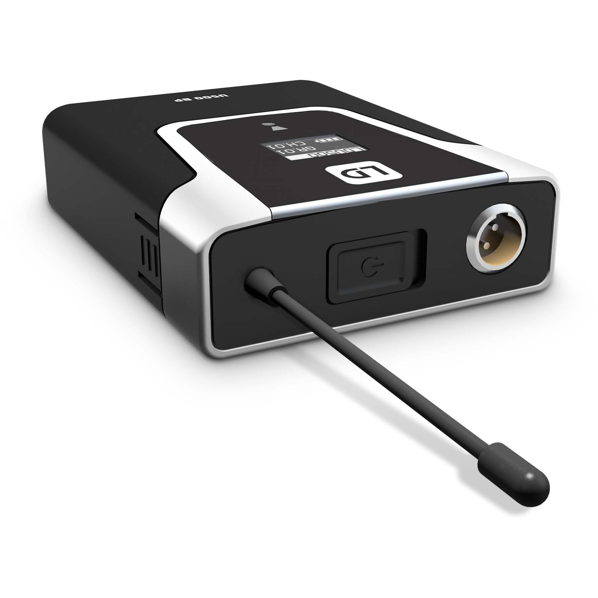 LD Systems U508 BPL draadloze dasspeld microfoon (823 - 832 MHz + 863 - 865 MHz)