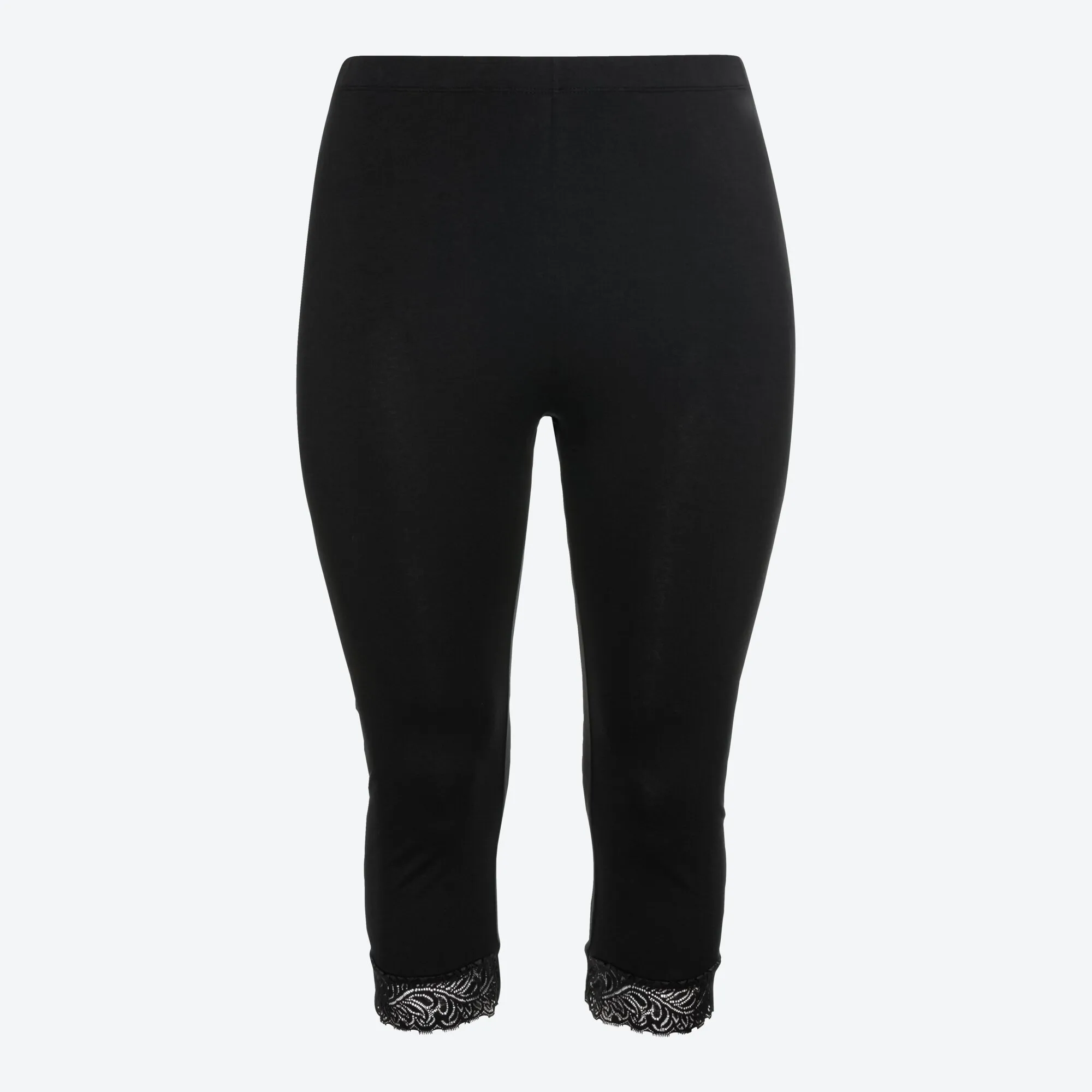 Damen-Leggings mit Spitze, große Größen