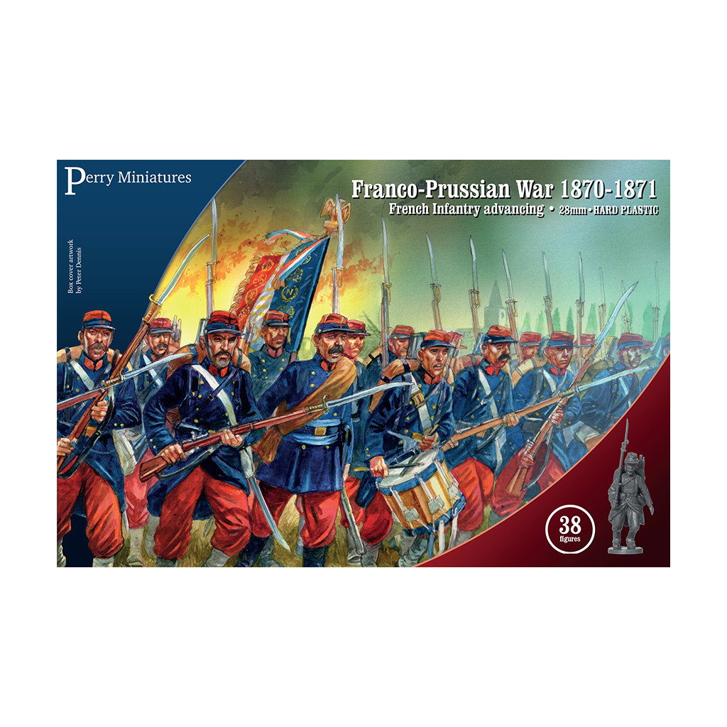 Franco-Prussian War - French Infantry advancing