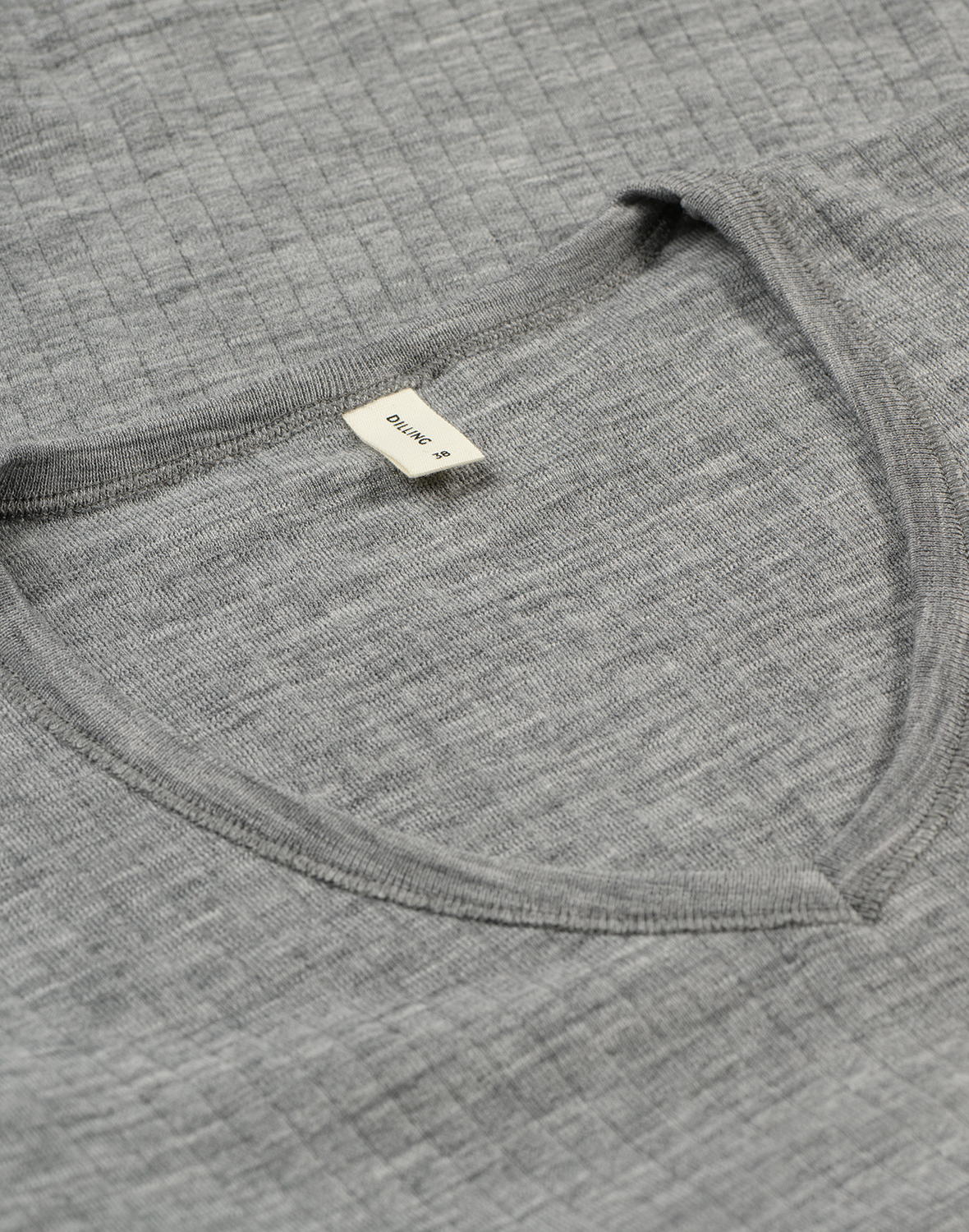 Shirt met v-hals van merinowol voor dames