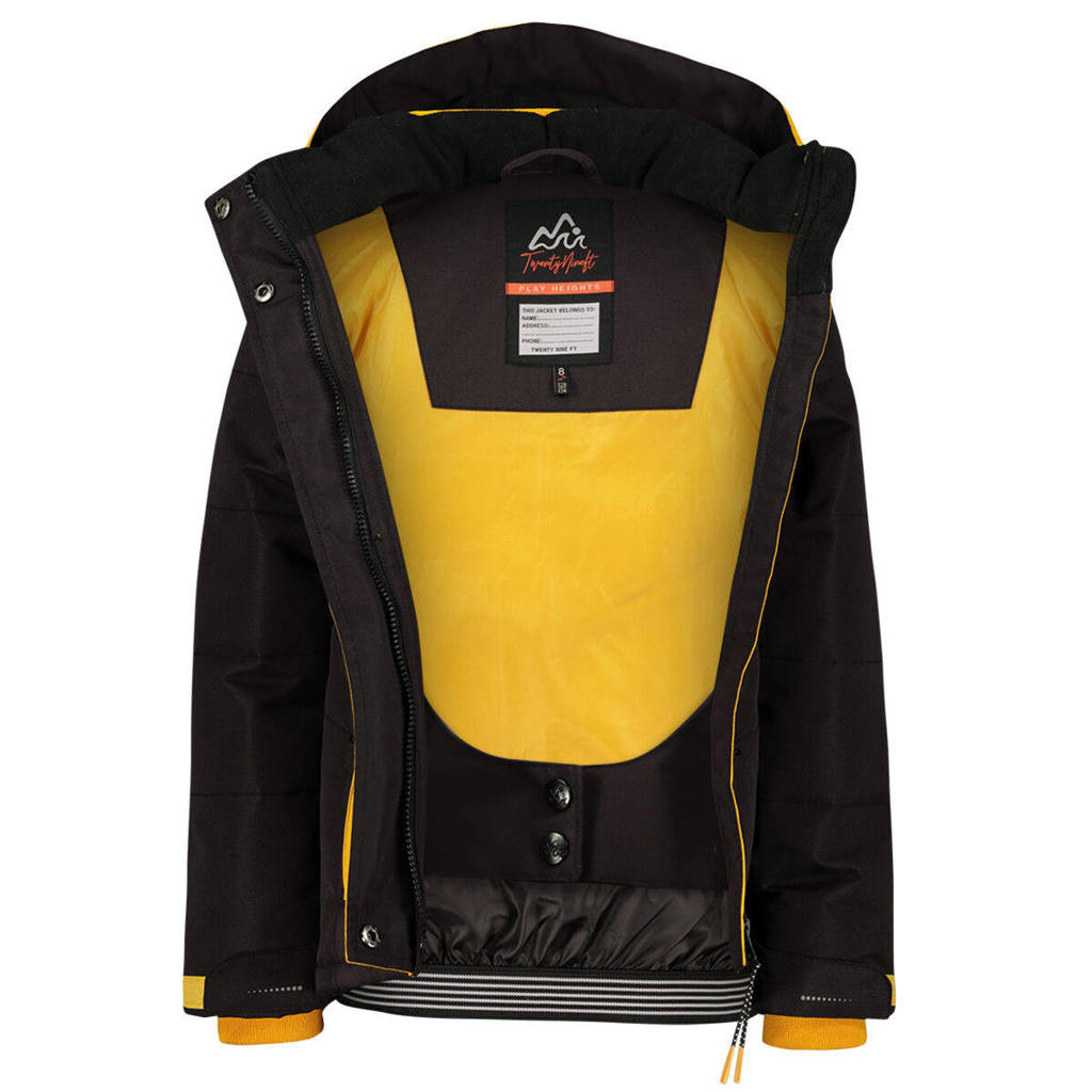 29FT ski-jack zwart/geel