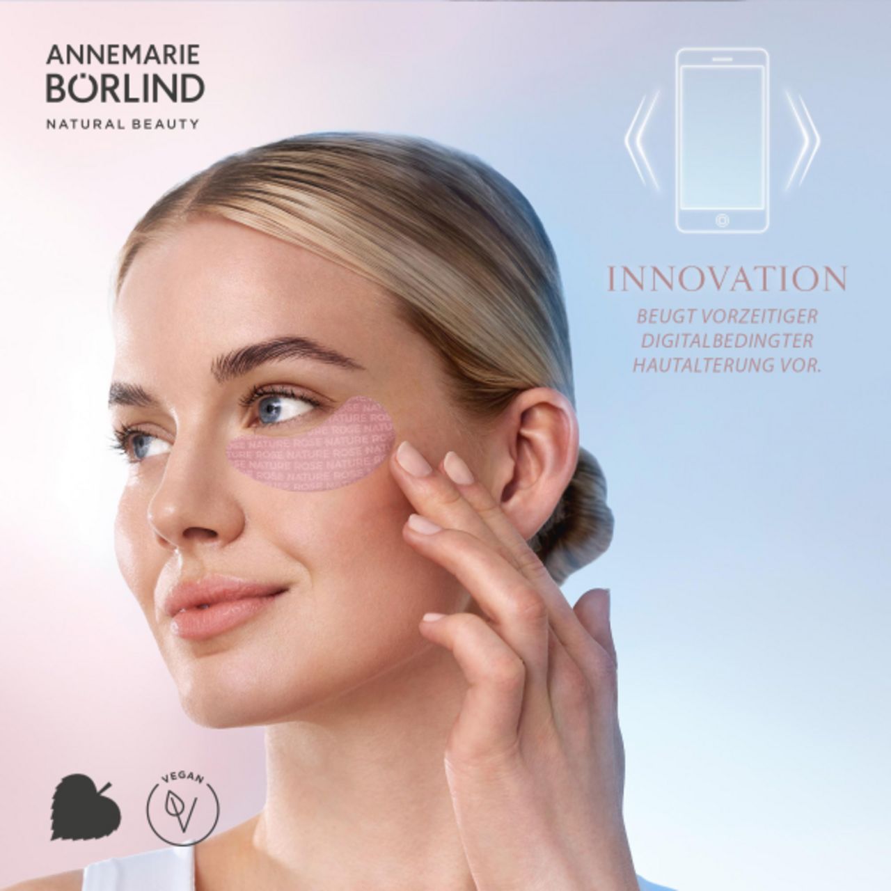 ANNEMARIE BÖRLIND Rose Nature Cooling Eye Pads