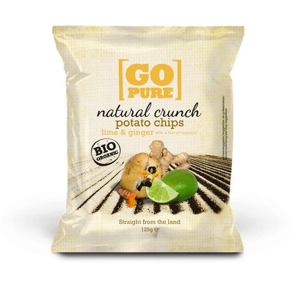 Go Pure Batatas Fritas Bio Gengibre E Lima