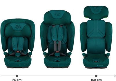 Kinderkraft FIX2GO i-Size Bilstol, Green