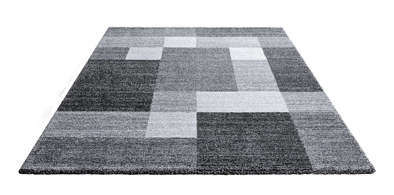 Webteppich MELISANDRO SQUARE 200 x 290 cm anthrazit