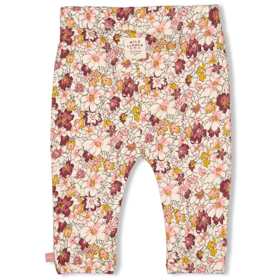 Feetje Hose Wild Flowers Roze
