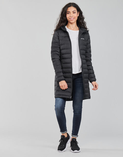 Columbia - LAKE DOWN LONG HOODED JACKET - Noir