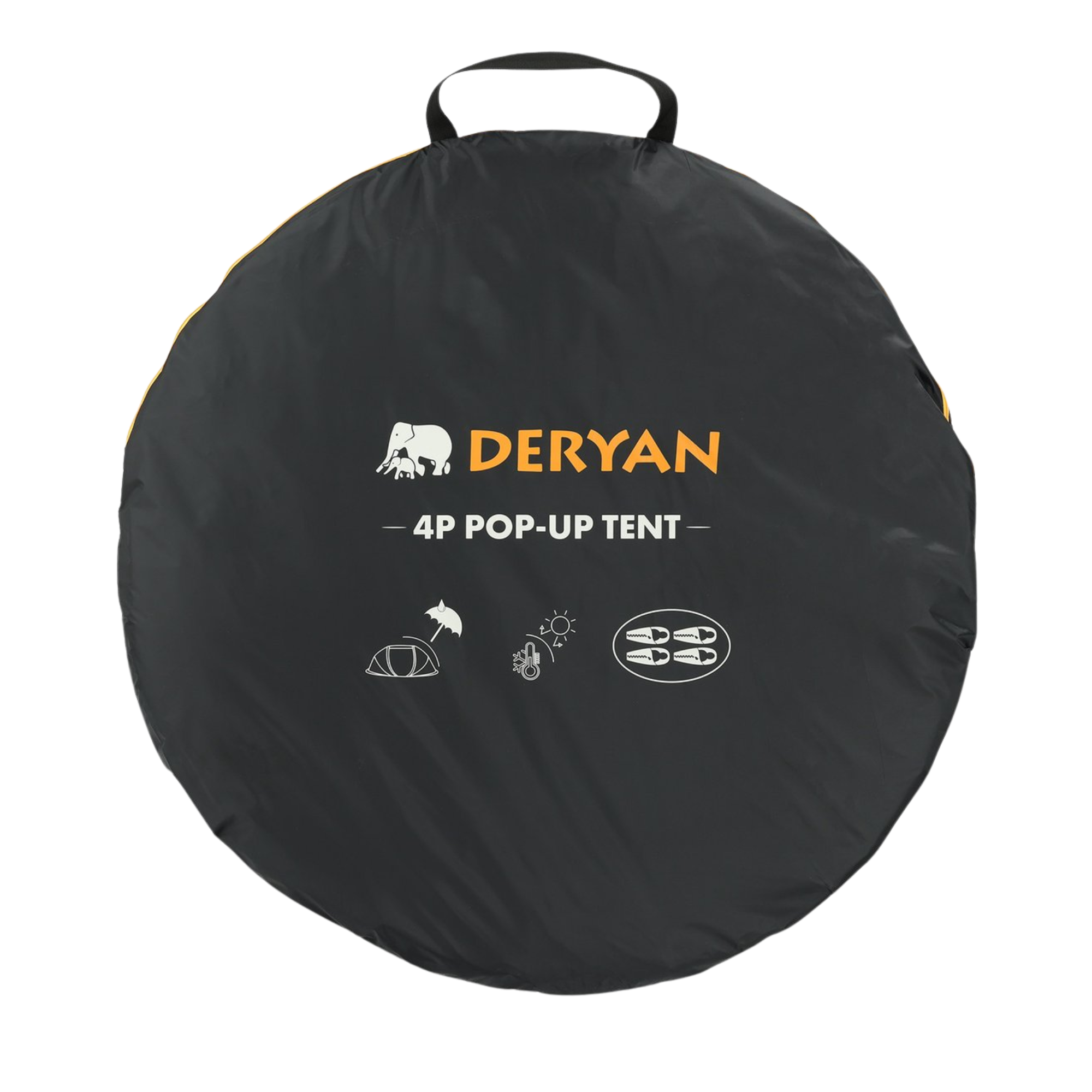 Deryan 4P Pop-Up Tent – Navy