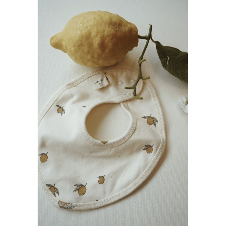 Konges Sløjd 2 PACK BIBS Lemon