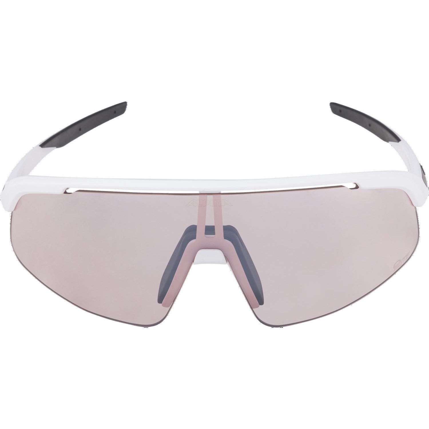 Alpina Turbo Pro S Q-Lite Sportbrille white matt