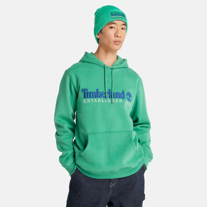 Moletom com capuz Timberland 50º Aniversário na cor verde
